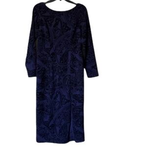 NWOT Adrianna Papell flower elegant midi dress size 10